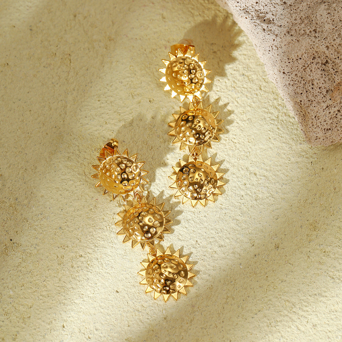 Sunflower Earrings Floral Earrings