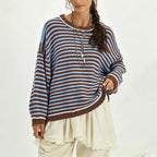 Sweater Beauty Autumn Winter round Neck Loose Fitting