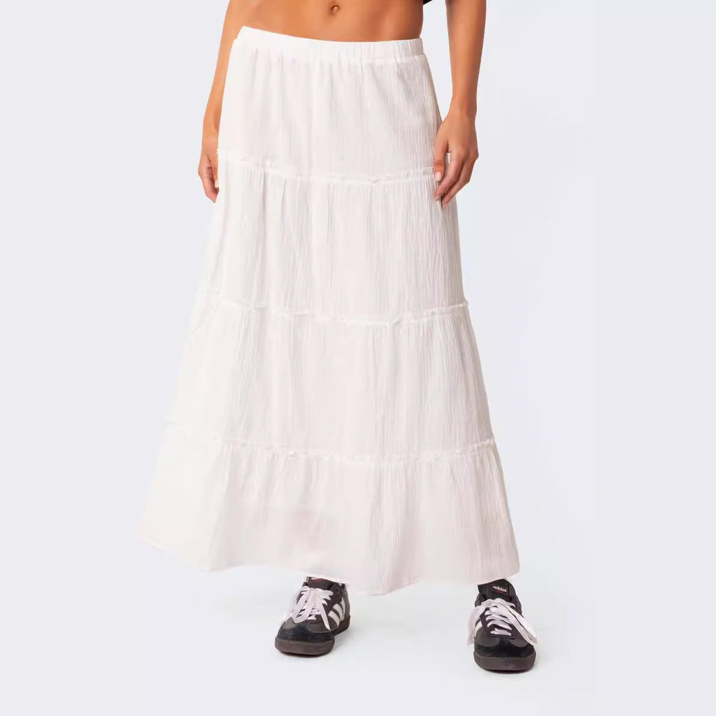 Women's Pleated Maxi Skirt