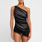 Shoulder One-piece Swimwear