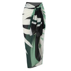 Green Wrap Skirt