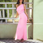 Women's Lace Backless Dress