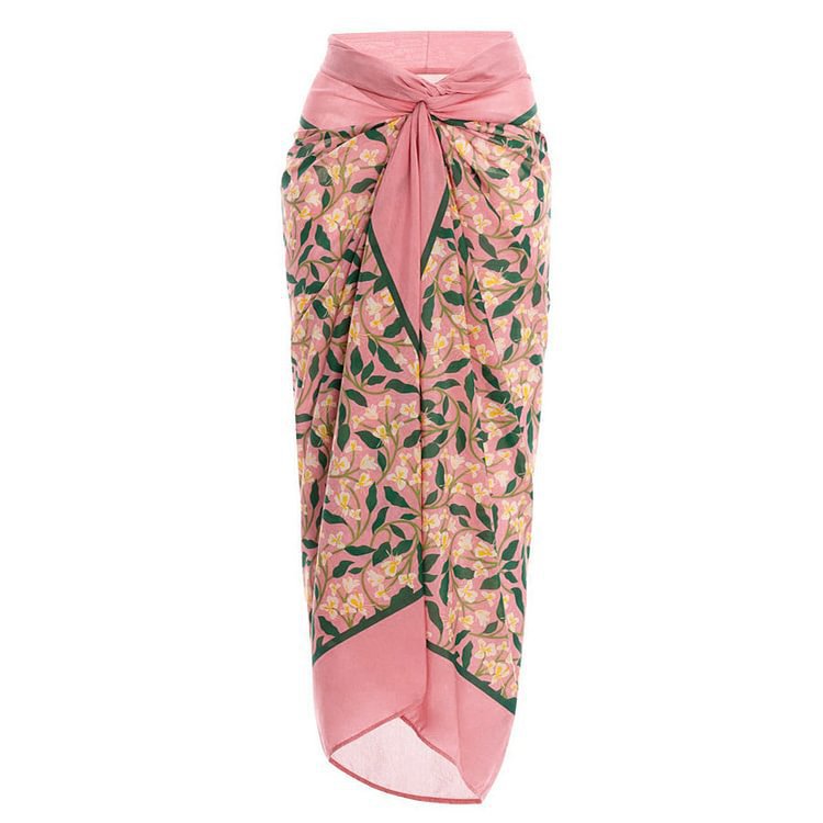 Powder Floral Skirt2