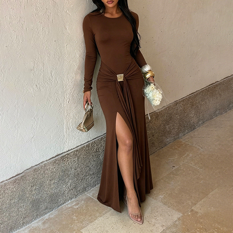 Women's Lace Long Sleeve Dress