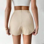 Women’s Lace-Up Side-Waist Culotte Shorts