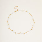 French Hepburn Advanced Baroque Imitation Pearl Necklace