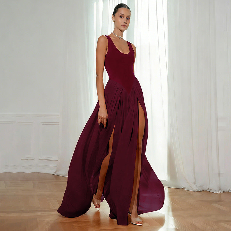 Women's Chiffon Sleeveless Dress