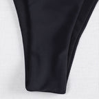 Solid Color Bikini Swimwear