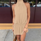 Women's Halter Sleeveless Dress