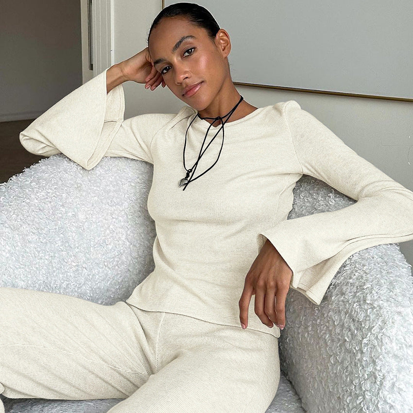 Autumn Knitted Pajamas Lingerie