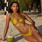 Solid Color Cover Up Swimwear