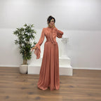 Women's Summer French Elegant Dress Waist Dress