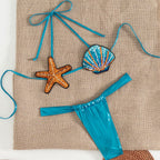 Split Shell Bikini Swimwear