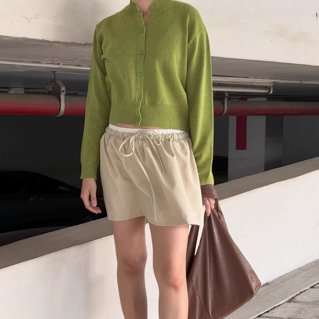 Women's Soft Elegant Bright Short Cardigan Spring Summer