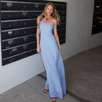 Women's Polka Dot Sleeveless Dress