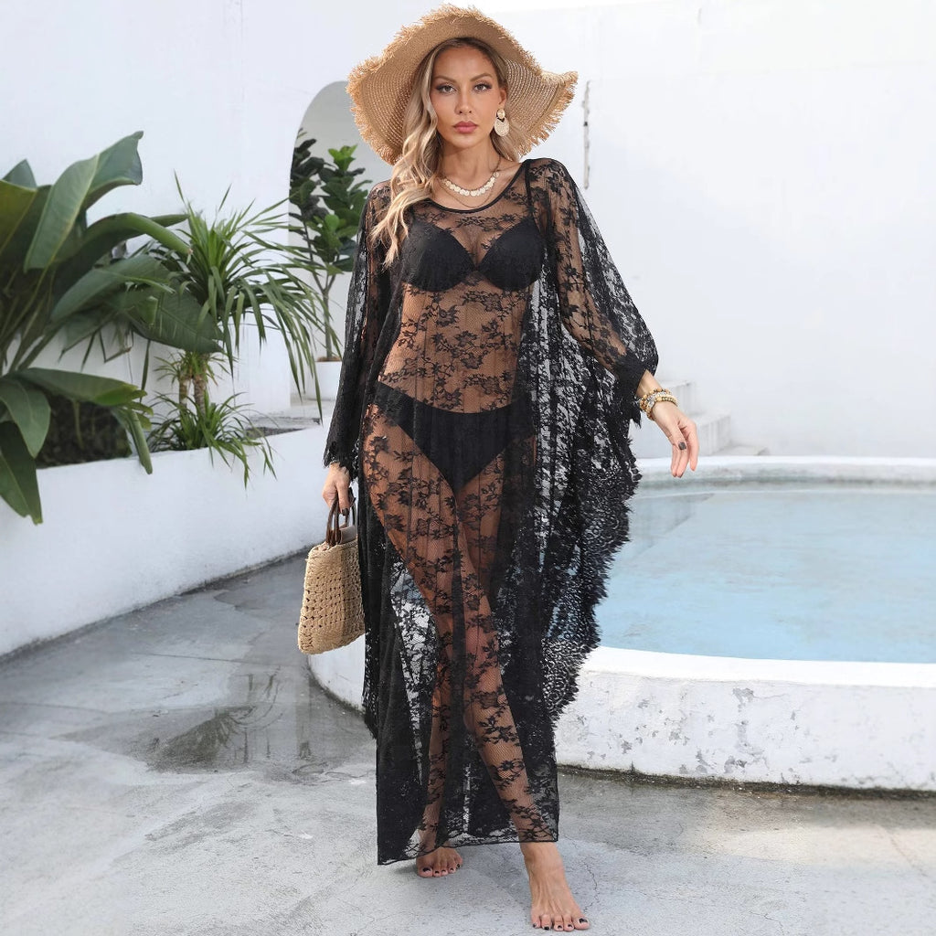 Women's Lace Backless Dress