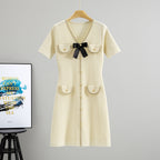 Women's Knit Short Sleeve Dress