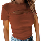 Short Sleeve Brown