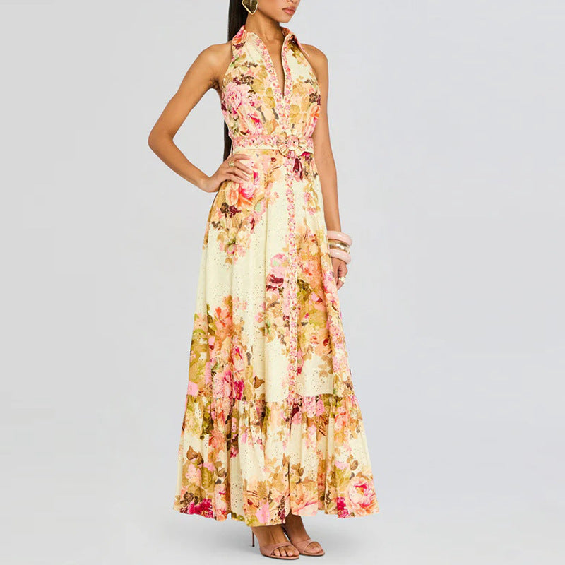 Women's Lace Floral Dress