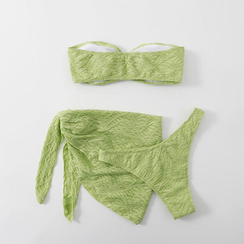 Lace Three Bikini Swimwear