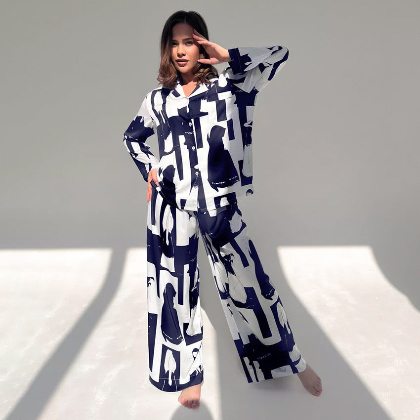 Autumn Satin Pajamas Lingerie