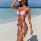 Multi Rope One-piece Swimwear