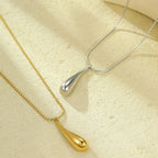 Water Drop Cutout Necklace