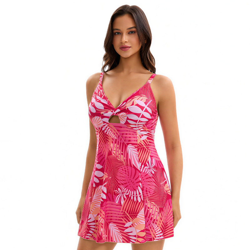 Dress Conservatively One-piece Swimwear