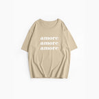 Women's Printed T Shirt Women Summer Loose Round Neck Cotton Short Sleeve Top