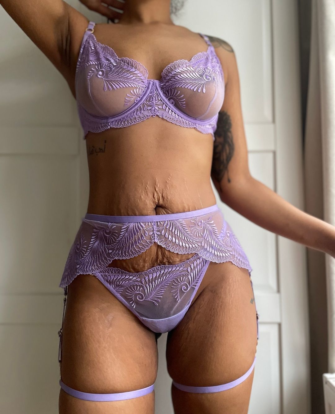 Thin Embroidery Underwear Lingerie