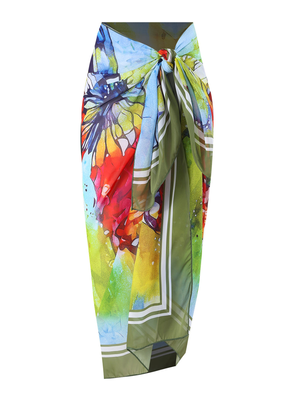 Lonkey Printed One-piece Swimwear