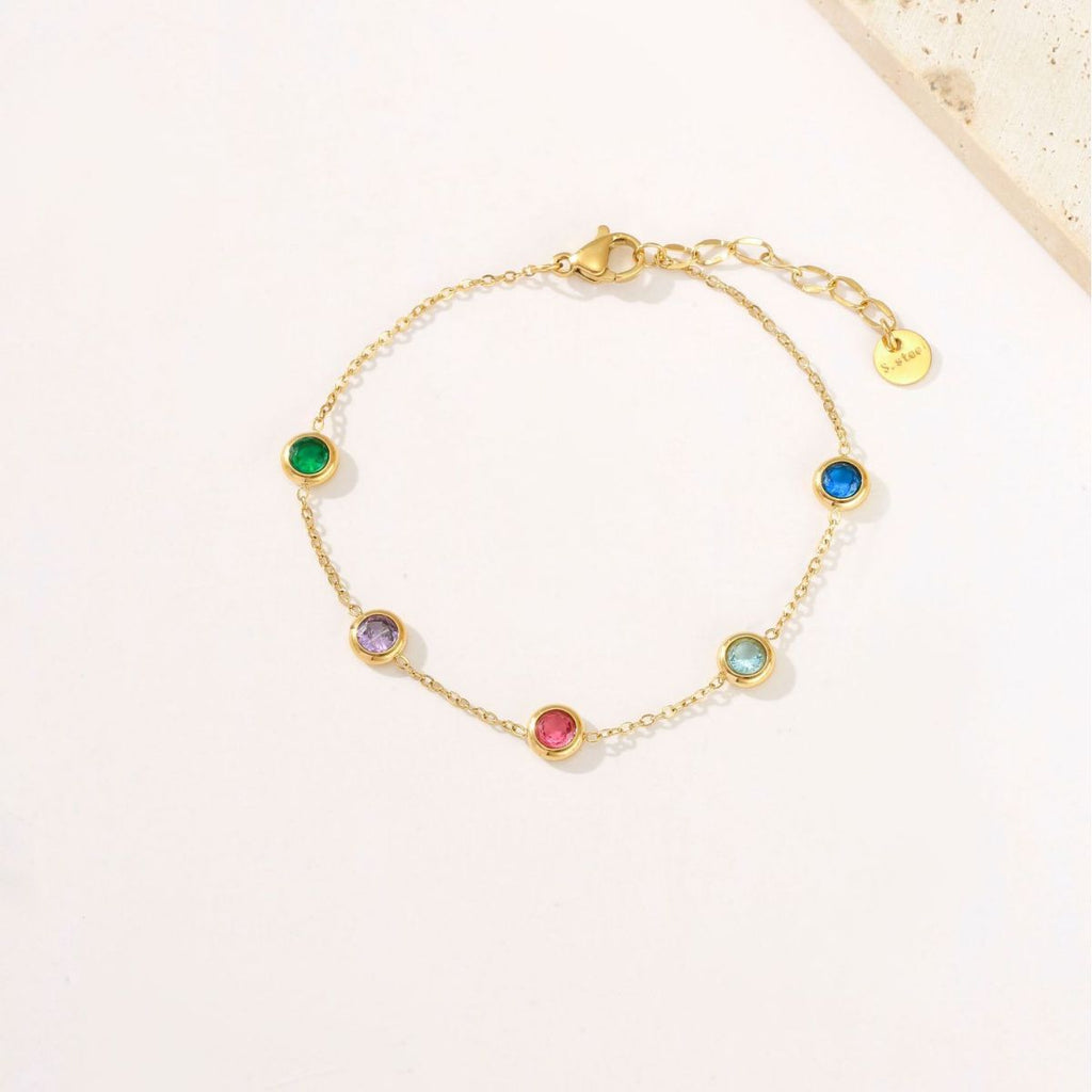 Gold Titanium Steel Bracelet
