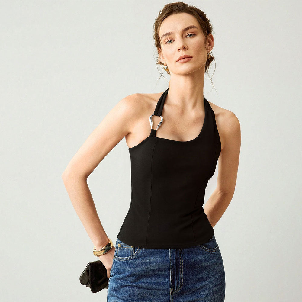 Women's Halter Training Vest Top