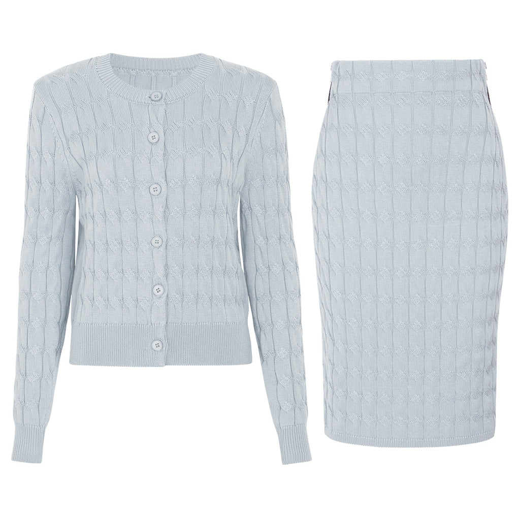 Light Blue Top Skirt