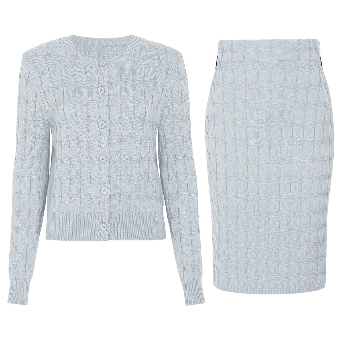 Light Blue Top Skirt
