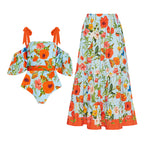 One-Piece Swimsuit Set