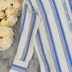 Women's Striped Shirt & Shorts Casual Set