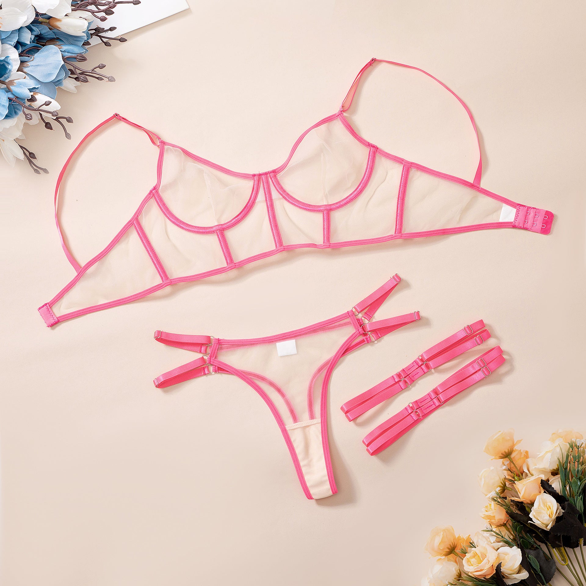 Lace Mesh Underwear Lingerie