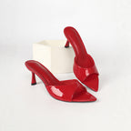 Women's Pointed-Toe Stiletto Mule Slippers