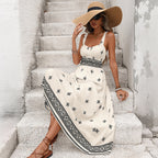 Women's Backless Maxi Dress