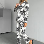 Satin Ink Pajamas Lingerie