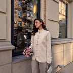 Women's Autumn Ladies Long Sleeve Chinese Button Knots Woolen Coat