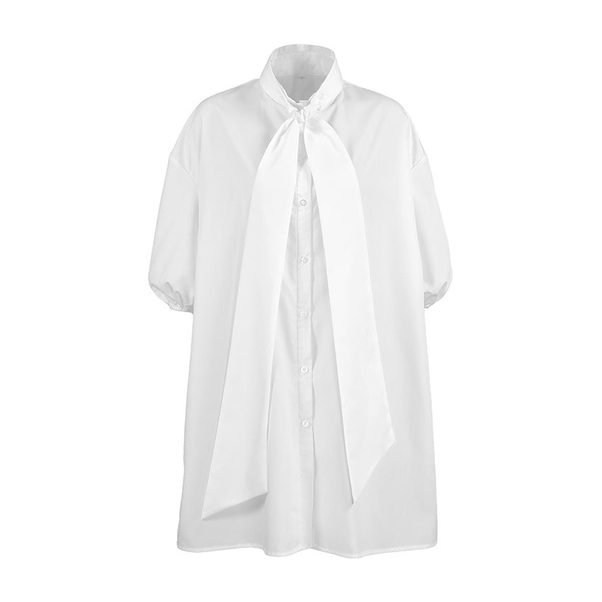 Women's Long-Sleeve White Shirt