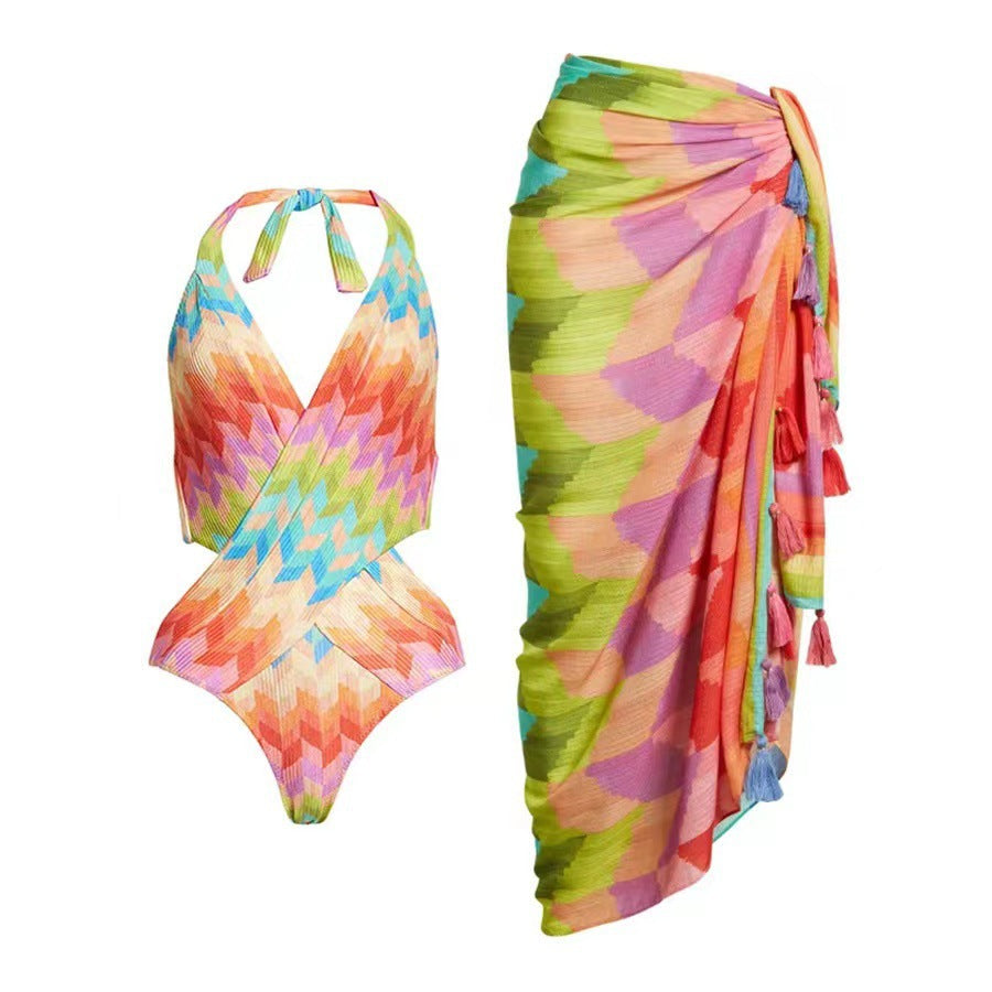 Belly Covering Bikini Swimwear