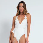 Deep One-piece Swimwear