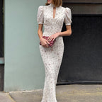 Women's Sheath Floral Dress