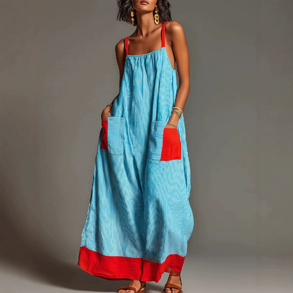 Women's Striped Summer Dress
