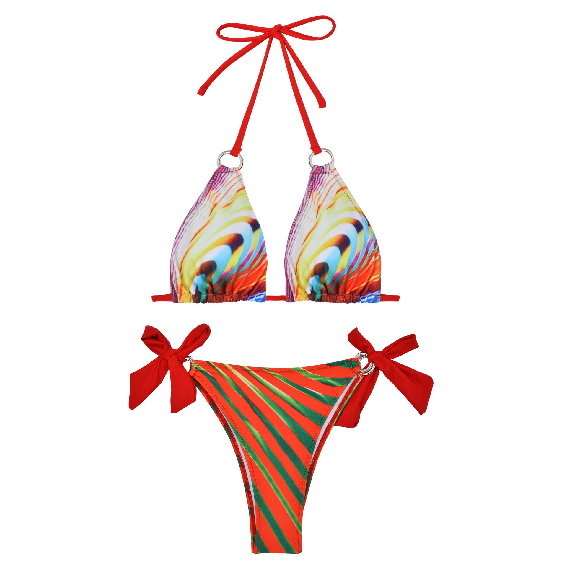 Printed One-piece Swimwear