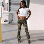 Summer Women Clothing Personalized Camouflage Print