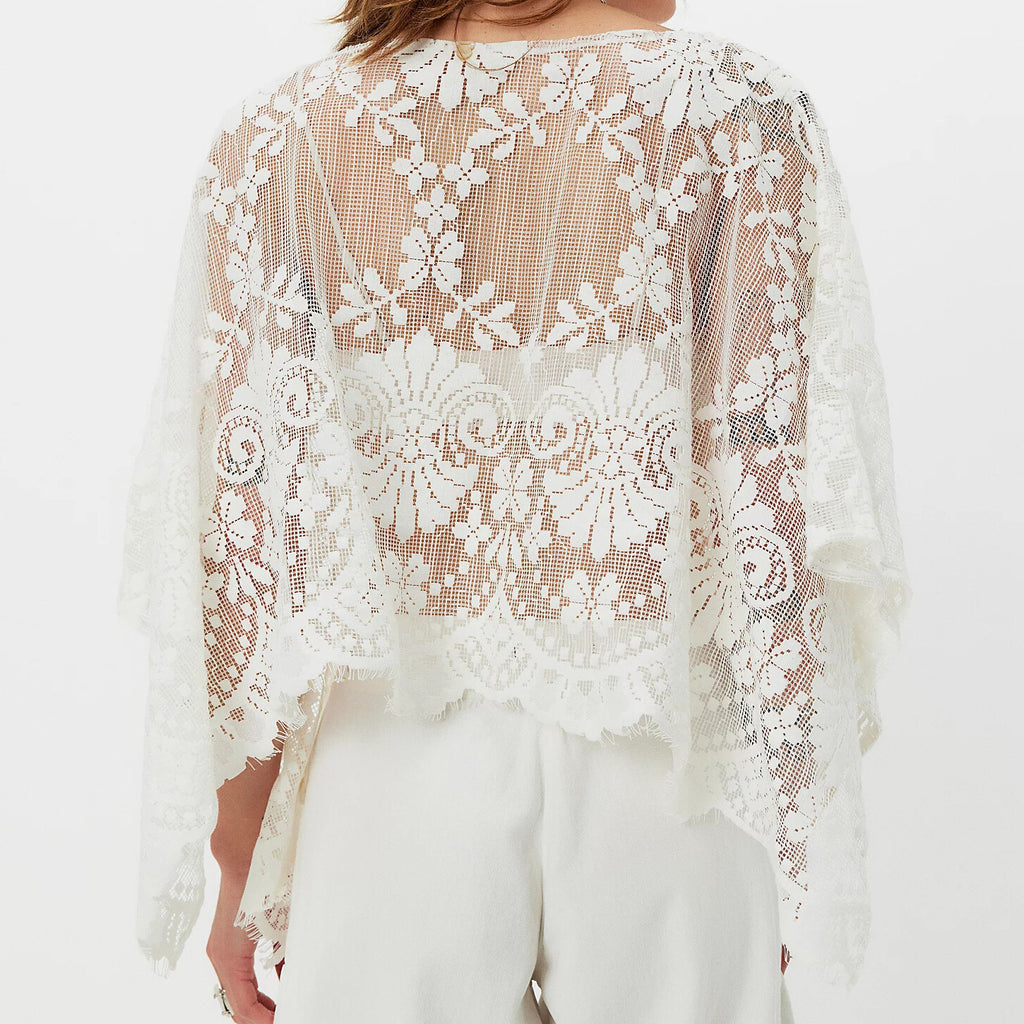 Women Sexy Lace See through Sexy Short Top T shirt Blouse